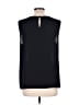 Express 100% Polyester Black Sleeveless Blouse Size L - photo 2