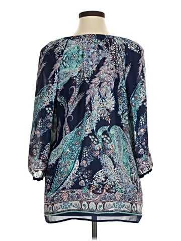 Roz & Ali 3/4 Sleeve Blouse (view 2)