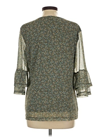 Christopher & Banks 3/4 Sleeve Blouse (view 2)