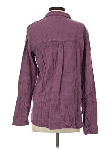 Anne Klein Long Sleeve Button-Down Shirt (view 2)