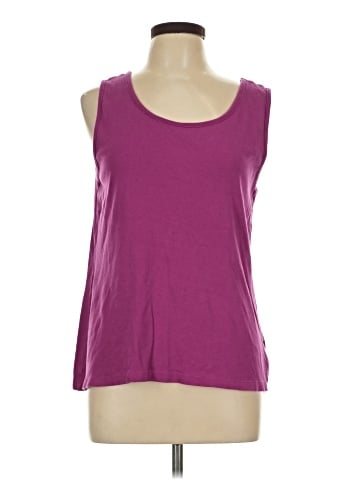 Lands' End Sleeveless T-Shirt (view 1)