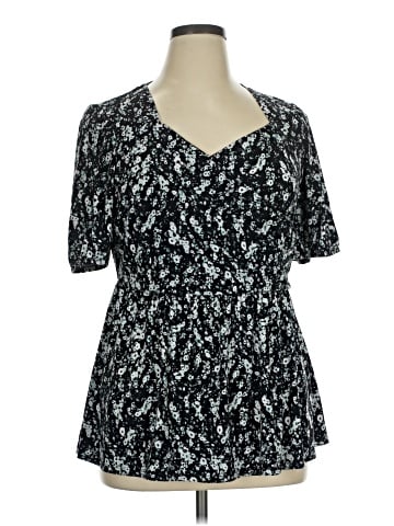Lane Bryant Short Sleeve Blouse (view 1)