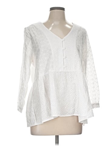 Barbour 3/4 Sleeve Blouse (view 1)