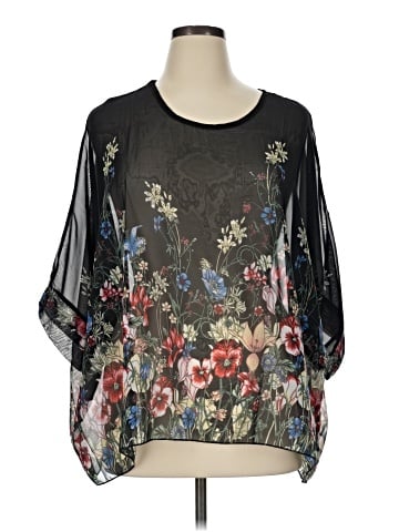 Assorted Brands 3/4 Sleeve Blouse (view 1)