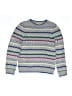 Mini Boden Chevron-herringbone Blue Pullover Sweater Size 9 - 10 - photo 1