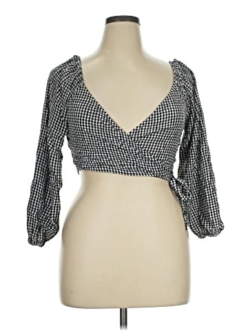 Aeropostale Long Sleeve Blouse (view 1)