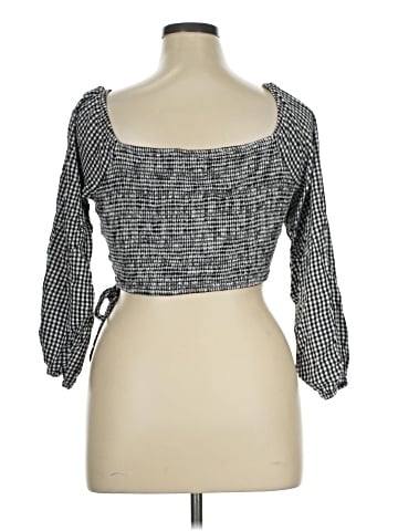 Aeropostale Long Sleeve Blouse (view 2)