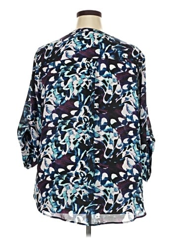 Torrid 3/4 Sleeve Blouse (view 2)