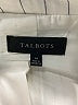 Talbots 100% Polyester Stripes Ivory Blazer Size 14 - photo 6