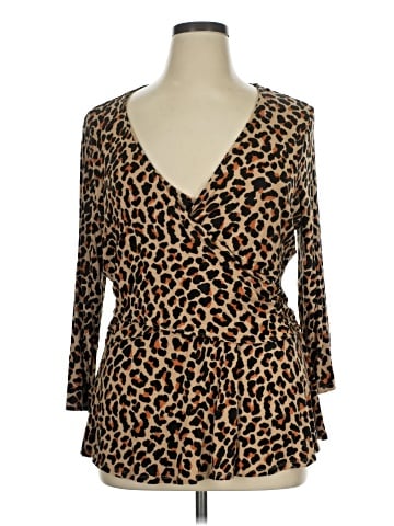 Lane Bryant Long Sleeve Top (view 1)