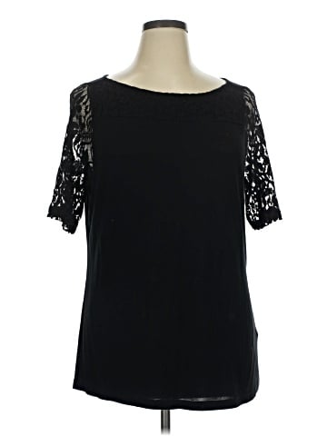 Lane Bryant 3/4 Sleeve T-Shirt (view 1)