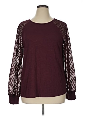 Apt. 9 Long Sleeve Top (view 1)