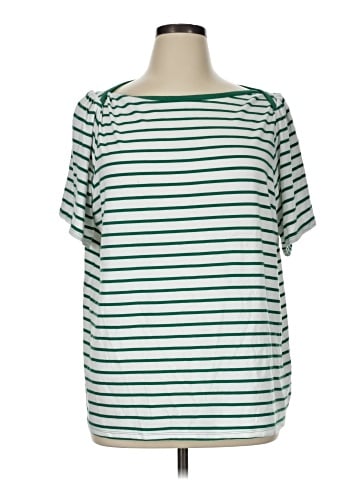 LC Lauren Conrad 3/4 Sleeve T-Shirt (view 1)