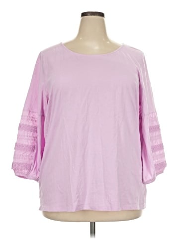 Talbots Outlet 3/4 Sleeve Top (view 1)