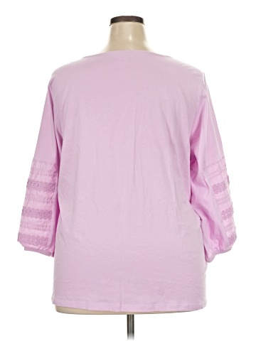 Talbots Outlet 3/4 Sleeve Top (view 2)