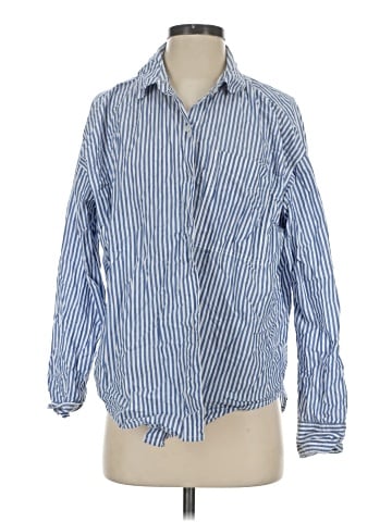 American Eagle Outfitters Long Sleeve Button-Down Shirt (view 1)