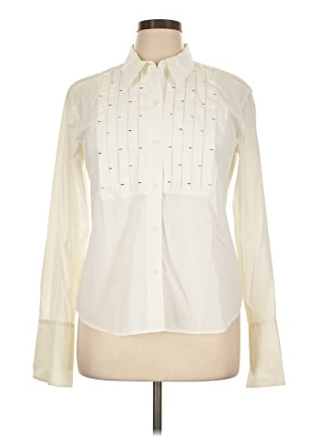 Sigrid Olsen Sport Long Sleeve Blouse (view 1)