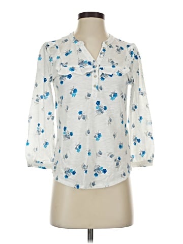 Lucky Brand 3/4 Sleeve Blouse (view 1)