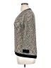 Olivia Moon Tweed Gray Pullover Sweater Size L - photo 5