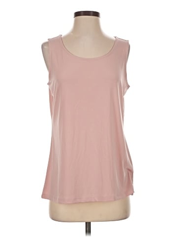 Susan Graver Sleeveless T-Shirt (view 1)