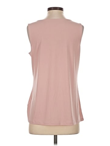Susan Graver Sleeveless T-Shirt (view 2)