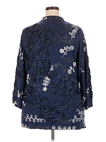 Draper's & Damon's 3/4 Sleeve Blouse (view 2)