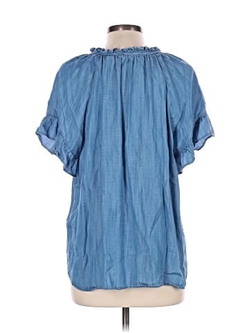Lands' End Short Sleeve Blouse (view 2)