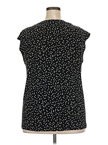 Anne Klein Short Sleeve Blouse (view 2)