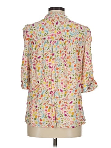 Democracy 3/4 Sleeve Blouse (view 2)