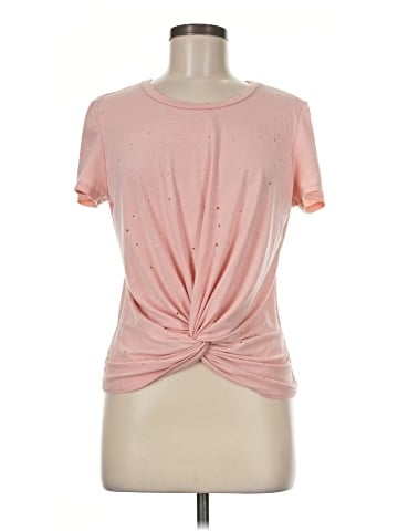 Aqua Short Sleeve Top (view 1)