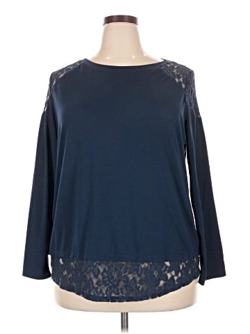 Terra & Sky 3/4 Sleeve Top (view 1)