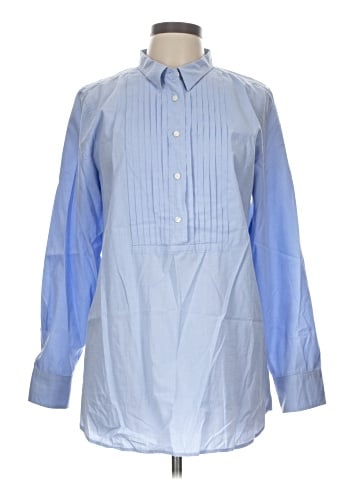J.Crew Factory Store Long Sleeve Blouse (view 1)