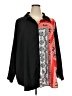 Emery Rose Color Block Black Kimono Size 5X - photo 1