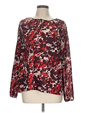 J.Crew Factory Store Long Sleeve Blouse (view 1)