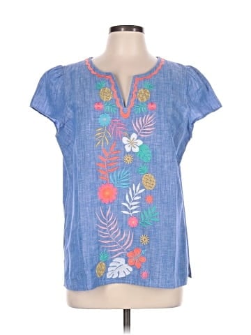 Talbots Short Sleeve Blouse (view 1)