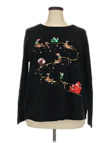 Karen Scott Pullover Sweater (view 1)