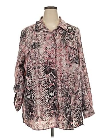 Jaclyn Smith Long Sleeve Blouse (view 1)