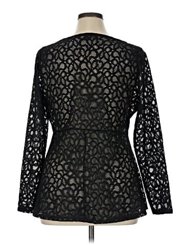 Lane Bryant Long Sleeve Blouse (view 2)