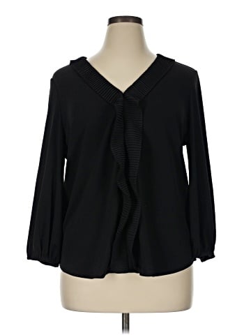 Adrianna Papell 3/4 Sleeve Blouse (view 1)