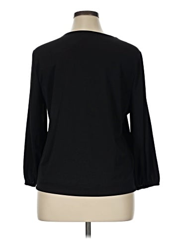 Adrianna Papell 3/4 Sleeve Blouse (view 2)