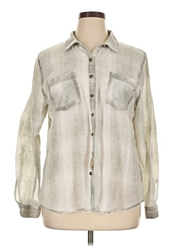 Maurices Long Sleeve Blouse (view 1)