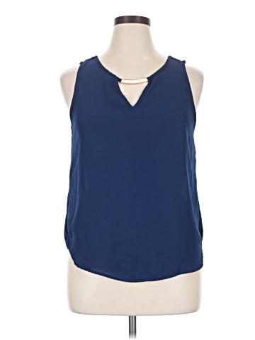 Lily White Sleeveless Blouse (view 1)