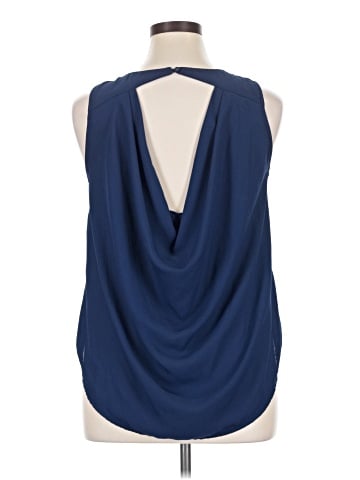 Lily White Sleeveless Blouse (view 2)