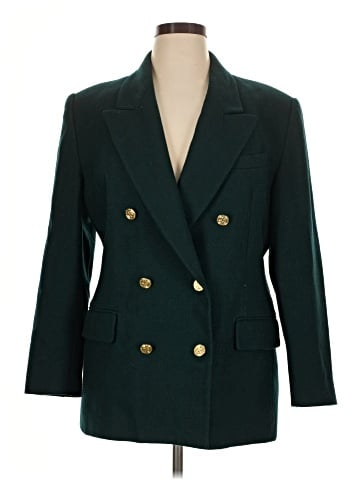 Larry Levine Wool Blazer (view 1)