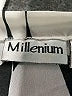 Millenium 100% Polyester Silver 3/4 Sleeve Blouse Size 16 - photo 7
