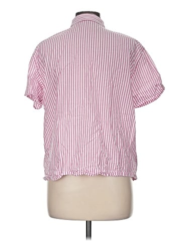 Eberjey Short Sleeve Button-Down Shirt (view 2)