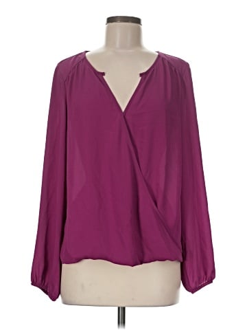 INC International Concepts Long Sleeve Blouse (view 1)