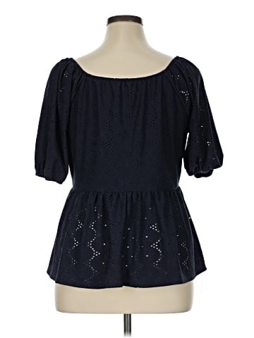Lane Bryant Short Sleeve Blouse (view 2)