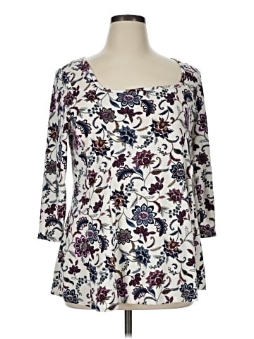 Lane Bryant 3/4 Sleeve Blouse (view 1)
