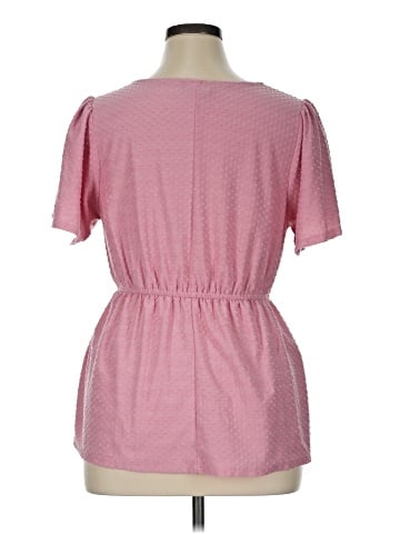 Lane Bryant Short Sleeve Blouse (view 2)